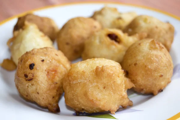 Zeppole frito de São José — Fotografia de Stock