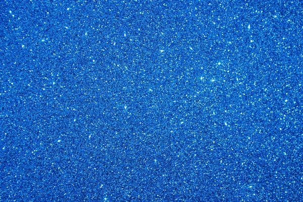 Bela Brilhante Bokeh Mágico Brilhante Cor Azul — Fotografia de Stock