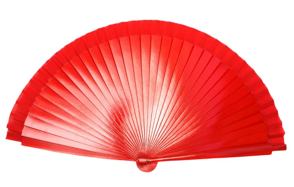 Ventilador vermelho — Fotografia de Stock