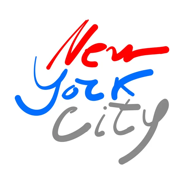 New York város — Stock Vector