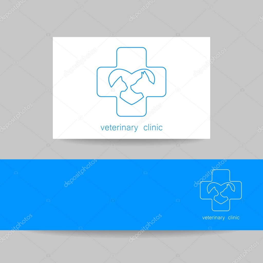 Veterinary medicine logo design template. Veterinary logo, veterinarian,  veterinary clinic, vet.