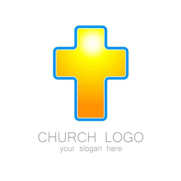 Church logo template — Stock Vector
