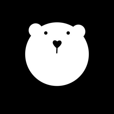 ayı hayvan şablonu