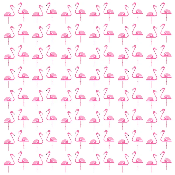 Sinal de pássaro flamingo — Vetor de Stock