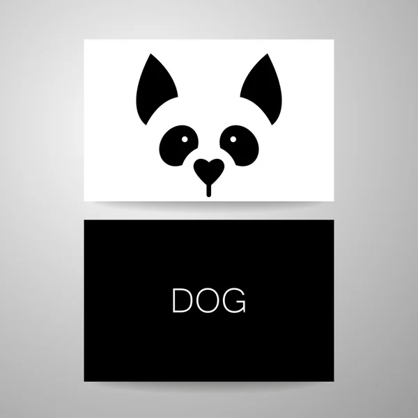 Modèle animal pour chien — Image vectorielle