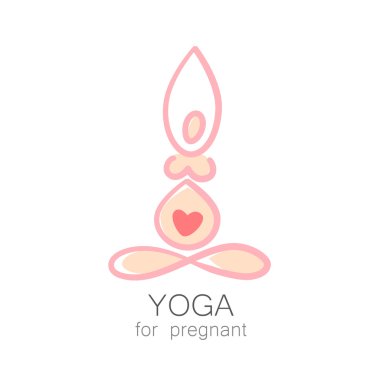 Yoga hamile şablonu