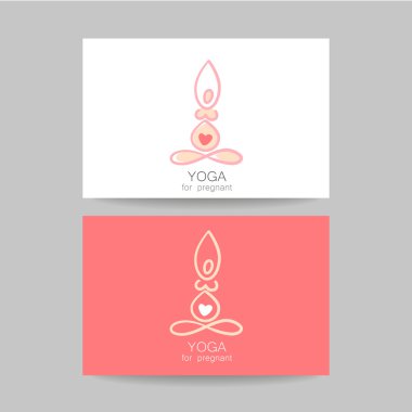 Yoga hamile şablonu