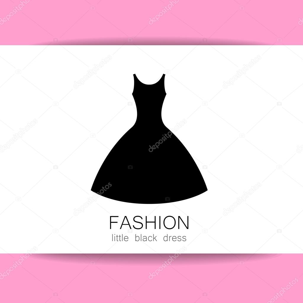 Fashion logo template. Concept logotype design for fashion shop, boutique, factory on tailoring, fashion show, dress shop, and etc. Vector graphic illustration.