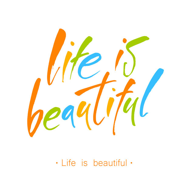 life is beautiful template