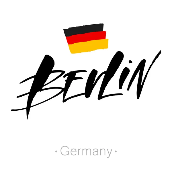 Βερολίνο γράμματα πρότυπο — Διανυσματικό Αρχείο