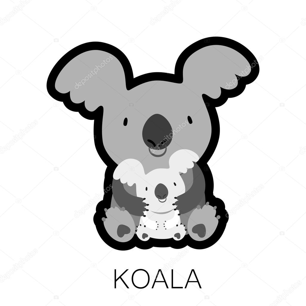 koala animal illustration