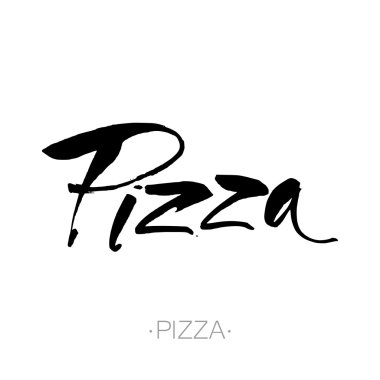 Pizza yazı şablonu