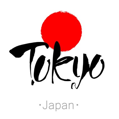 Tokyo yazı şablonu