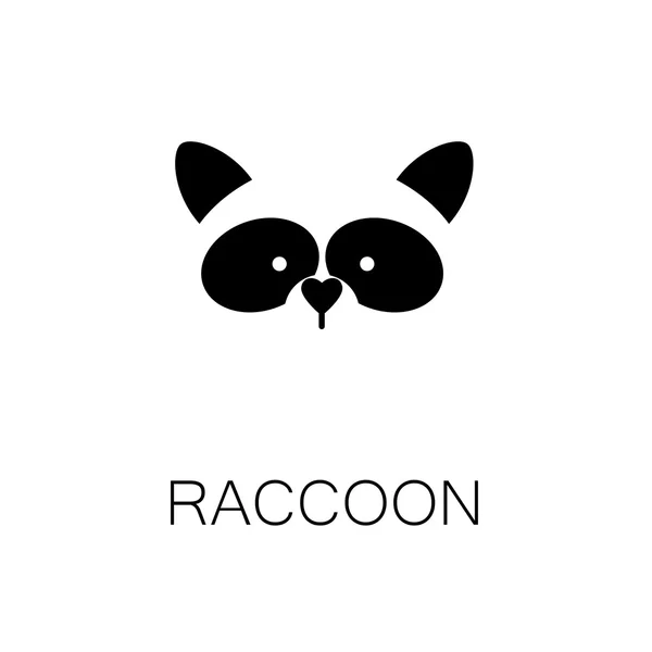 Raccoon — Stock Vector