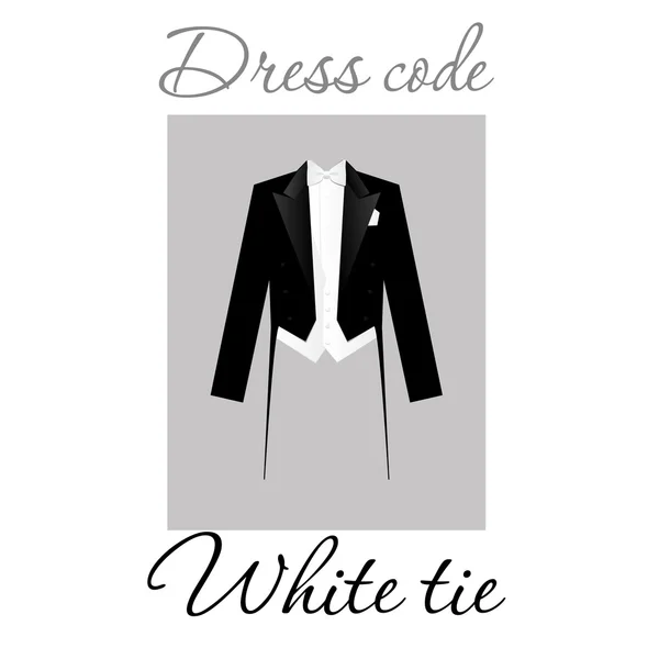 Dress code — Stok Vektör