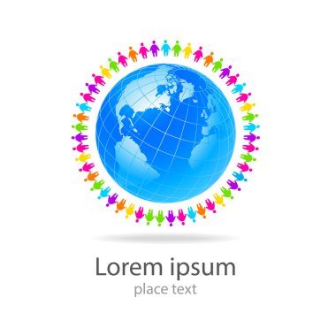 logo dünya insanları