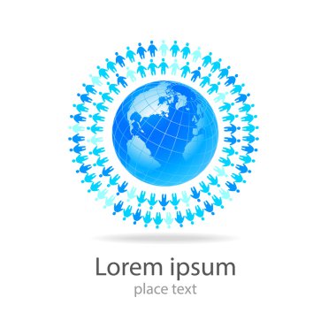 logo dünya insanları