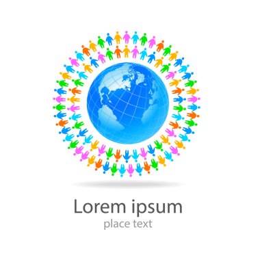 logo dünya insanları