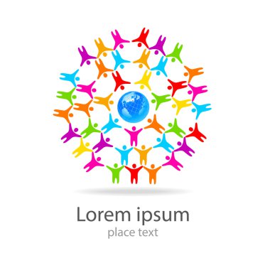 logo dünya insanları