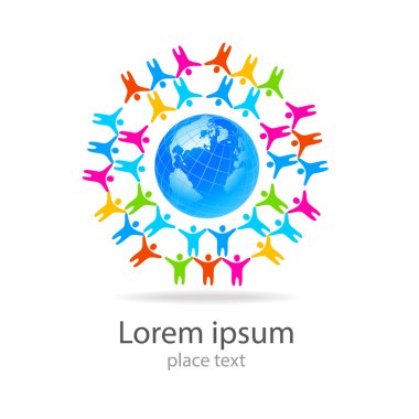 logo dünya insanları