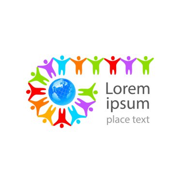 logo dünya insanları