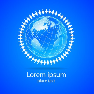 logo dünya insanları