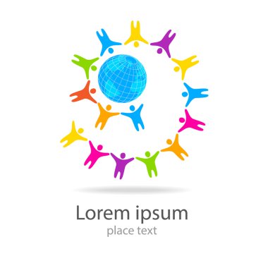 logo dünya insanları