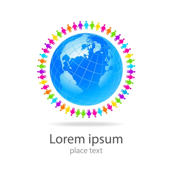 logo dünya insanları