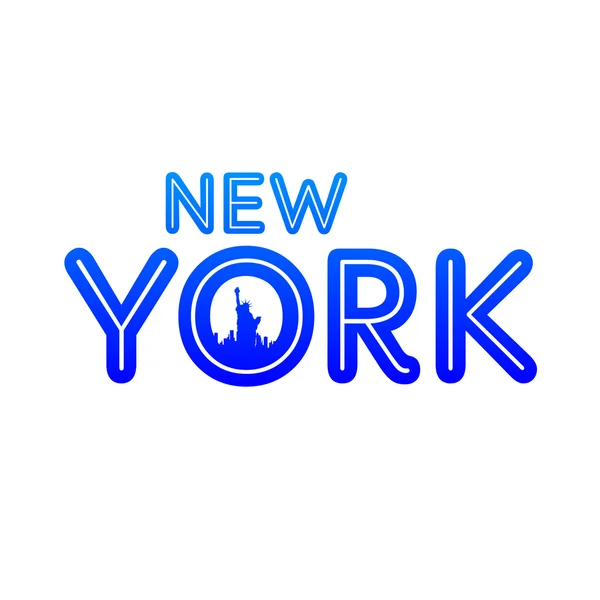 Нью-Йорк — стоковий вектор