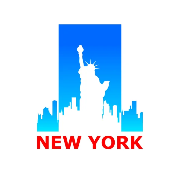 New York — Stockový vektor
