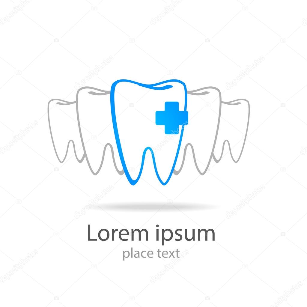 Stomatology sign. Dental Clinic Logotype concept.