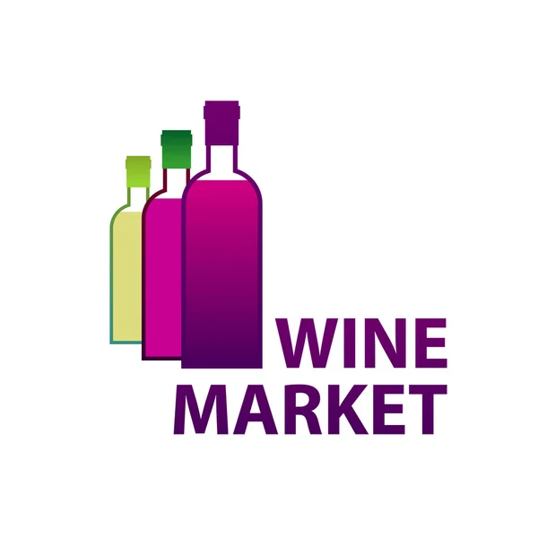 Marknaden för vin — Stock vektor