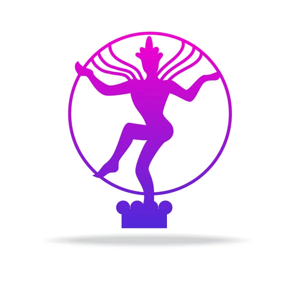 Logo de yoga — Archivo Imágenes Vectoriales