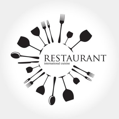 restaurant logo clipart