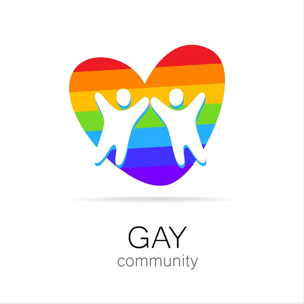 Comunidad gay — Vector de stock