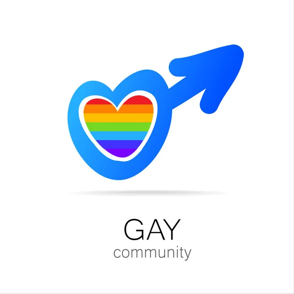 Comunidad gay — Vector de stock