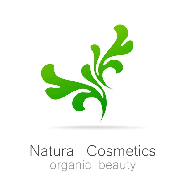 Cosmética natural — Vector de stock