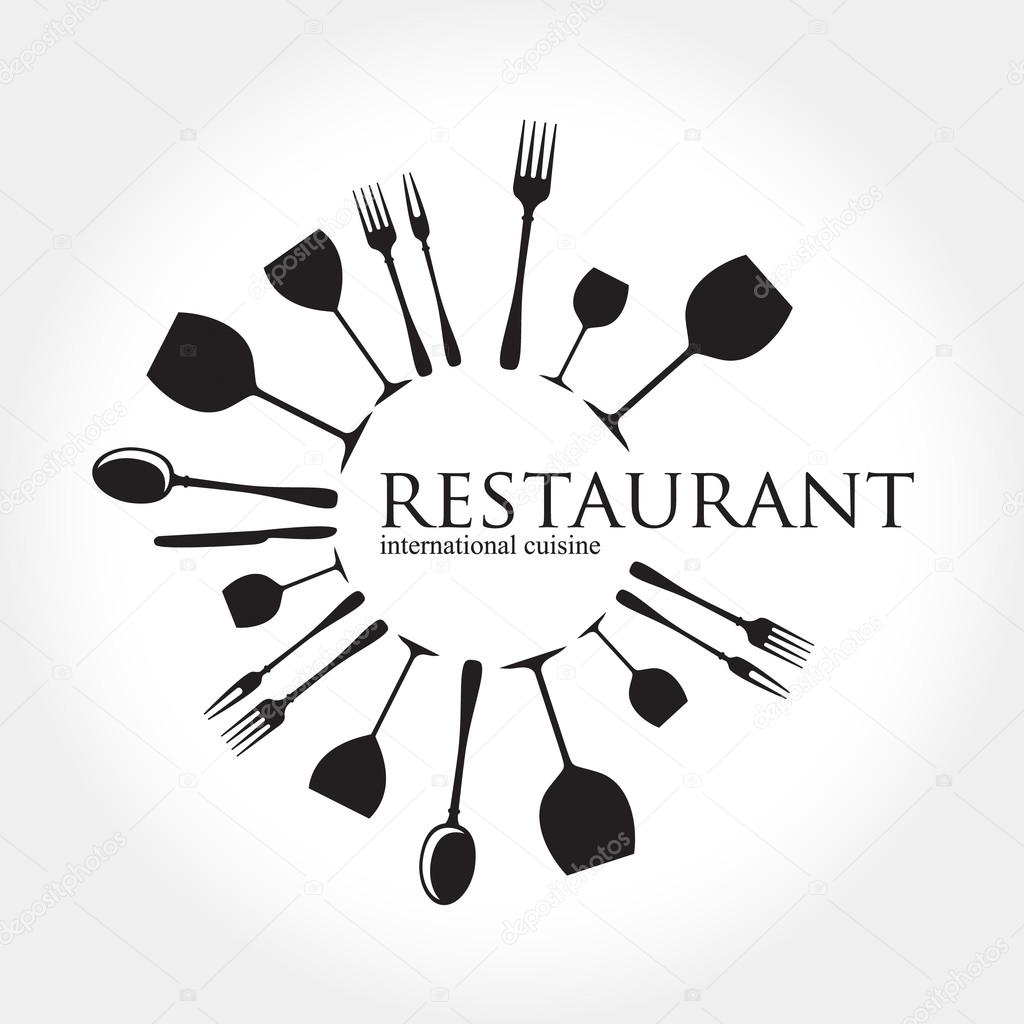 Restaurant logo - idea for the sign, logo, label element