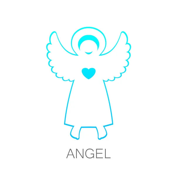 Ángel — Vector de stock