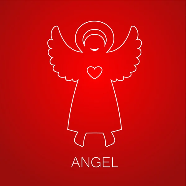 Ángel — Vector de stock