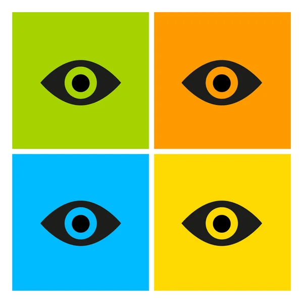 Eyes set — Stock Vector