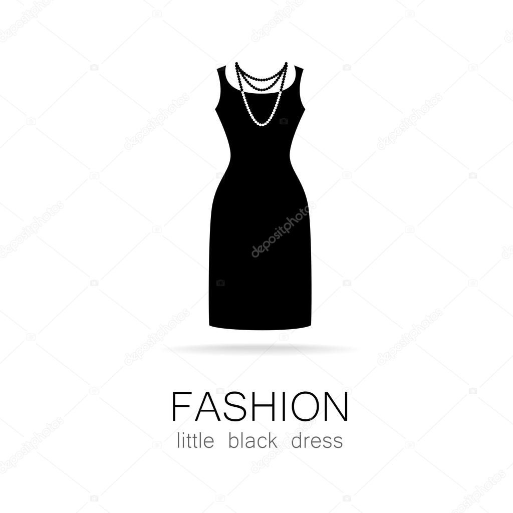black dress template Stock Vector ...