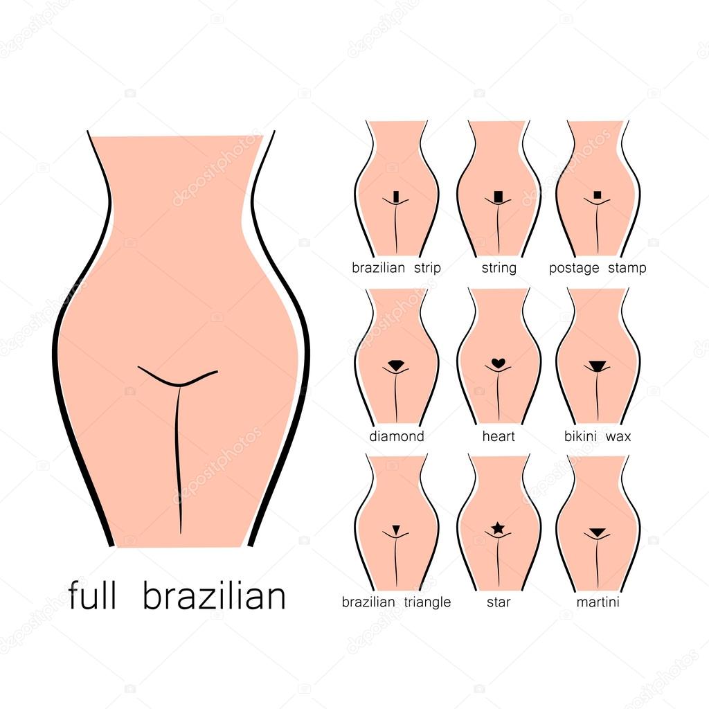 Brazilian waxing Vector Art Stock Images | Depositphotos