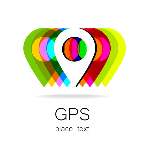 Gps 的标志 — 图库矢量图片