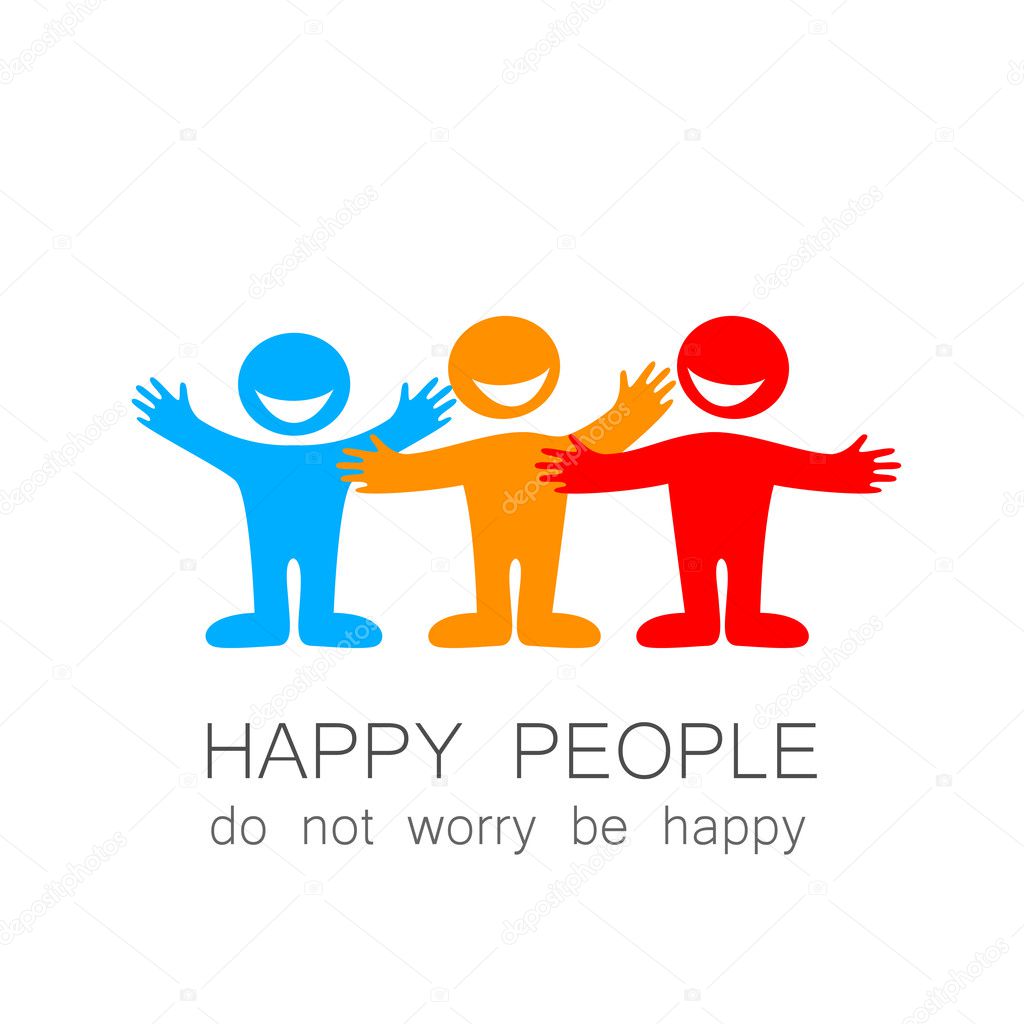 happy people template