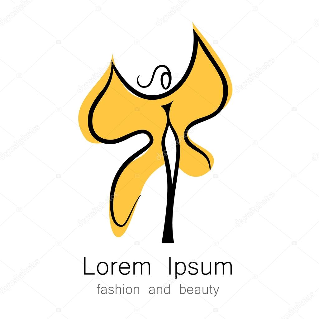 fashion beauty logo template