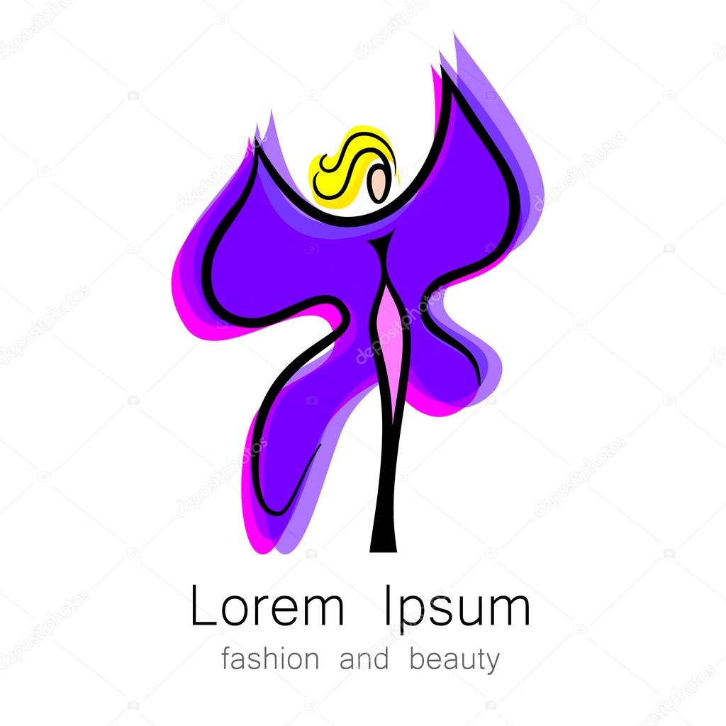 fashion beauty logo template