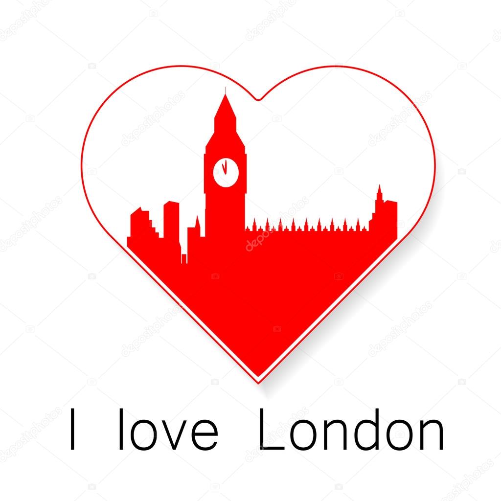 i love London template