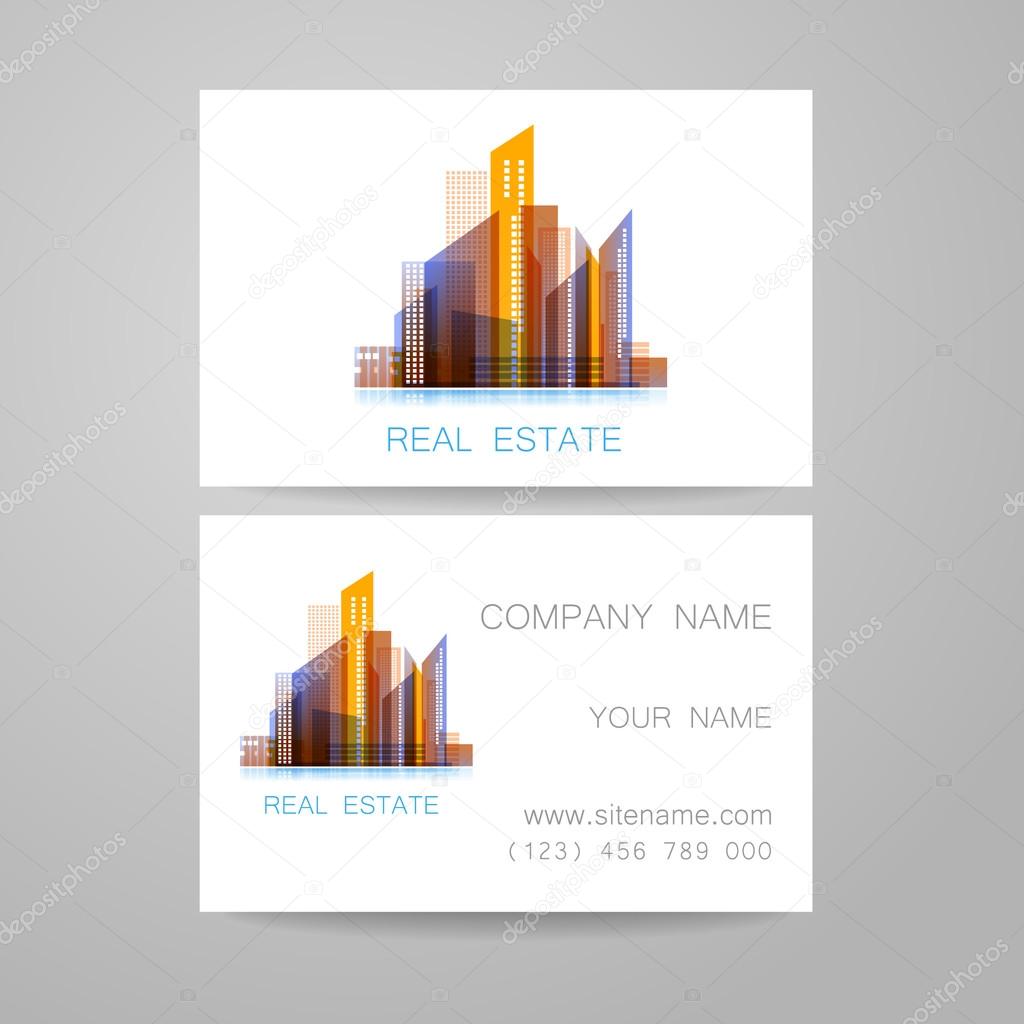 real estate business card