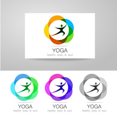 Yoga logo koymak